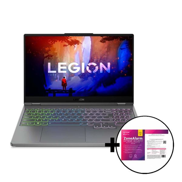 Lenovo Legion 5 15ARH7H R7-6800H/16GB/512GB RTX 3060 6GB &amp ZoneAlarm Extreme Security Laptop