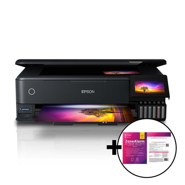 Epson EcoTank L8180 &amp ZoneAlarm Extreme Security Πολυμηχάνημα