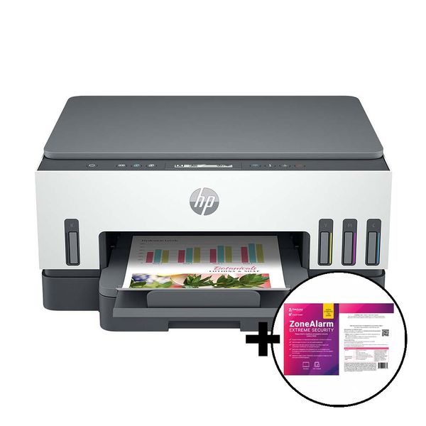 HP Smart Tank 720 All-in-One &amp ZoneAlarm Extreme Security Πολυμηχάνημα