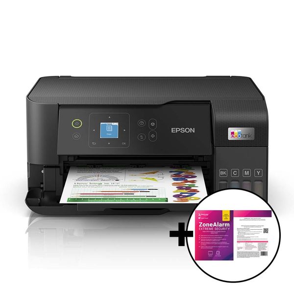 Epson EcoTank L3560 &amp ZoneAlarm Extreme Security Πολυμηχάνημα