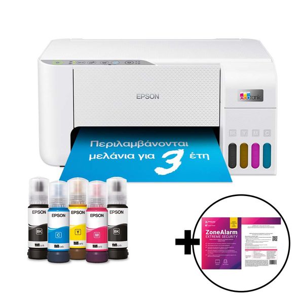 Epson EcoTank L3276 &amp ZoneAlarm Extreme Security Πολυμηχάνημα