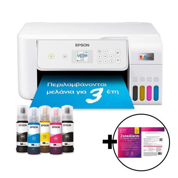 Epson EcoTank L3286 &amp ZoneAlarm Extreme Security Πολυμηχάνημα