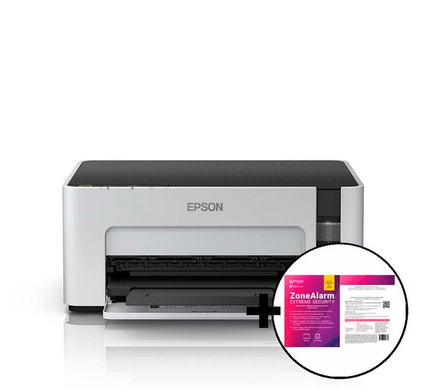 Epson EcoTank ITS M1100 &amp ZoneAlarm Extreme Security Εκτυπωτής