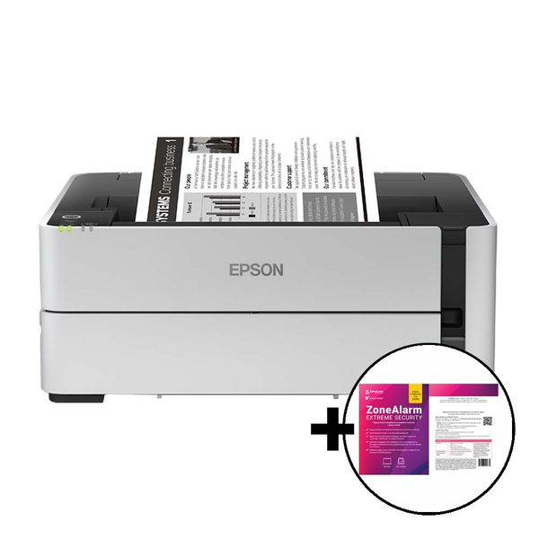 Epson EcoTank ITS M1170 &amp ZoneAlarm Extreme Security Εκτυπωτής