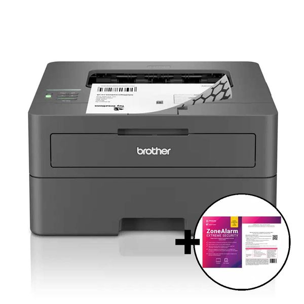 Brother HLL2400DW &amp ZoneAlarm Extreme Security Εκτυπωτής