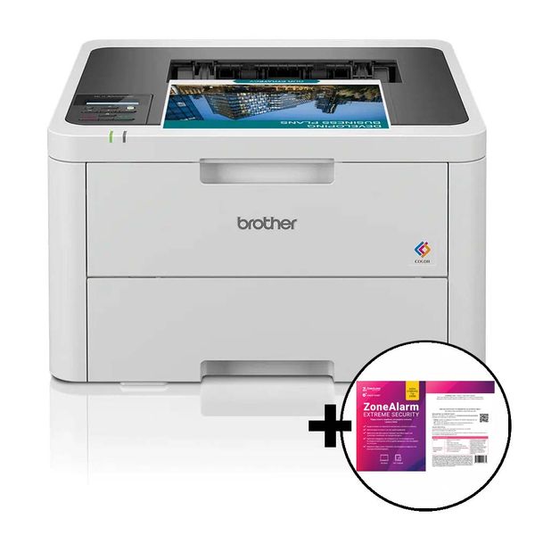 Brother HL-L3220CW &amp ZoneAlarm Extreme Security Εκτυπωτής Laser