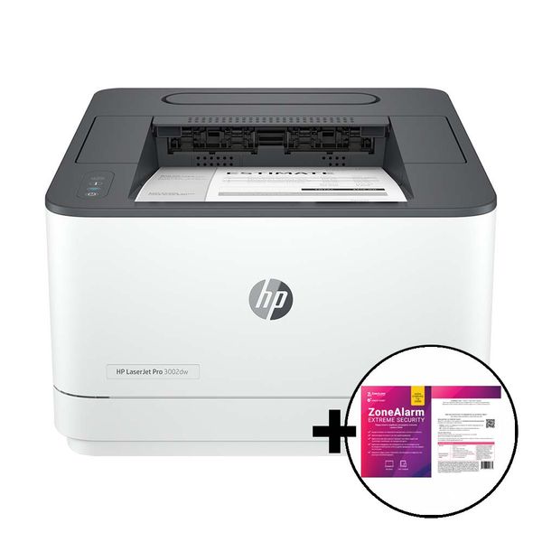HP LaserJet Pro 3002dw &amp ZoneAlarm Extreme Security Εκτυπωτής Laser