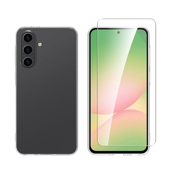 Redshield Samsung Galaxy A56 Transparent Θήκη Κινητού & Προστατευτικό Οθόνης