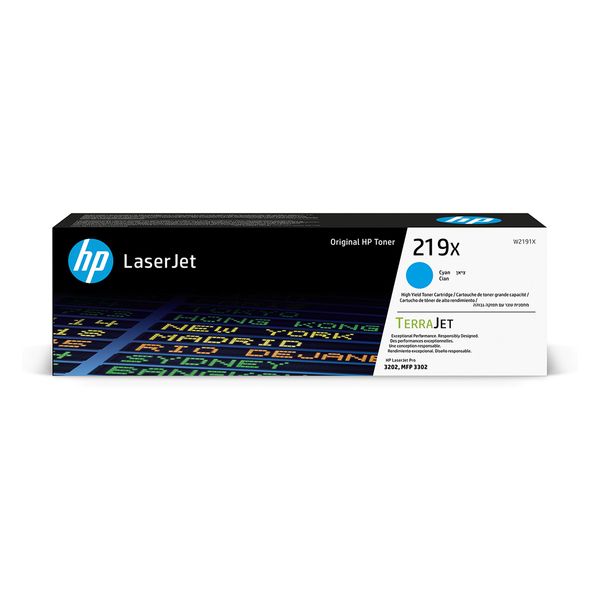 HP 219X Cyan Toner