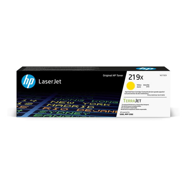 HP 219X Yellow Toner