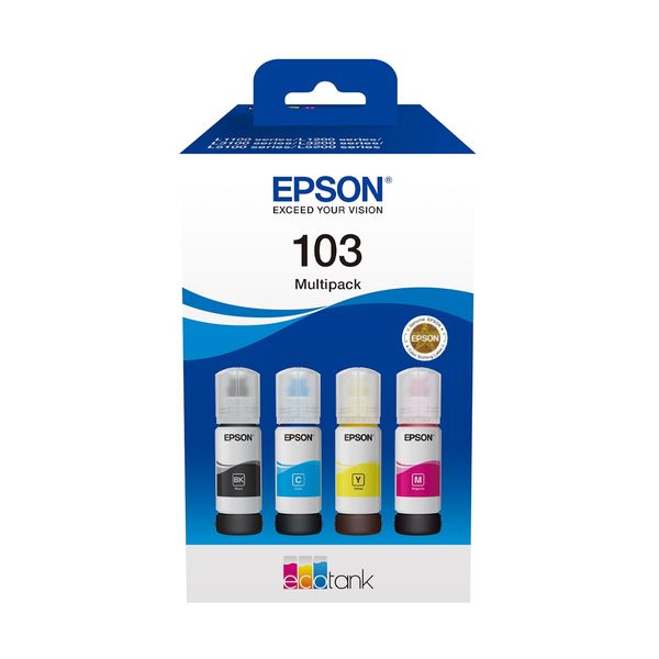 Epson Ink 103 EcoTank 4-Color Multipack