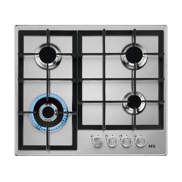 AEG HGB64420SM Inox Εστίες Αερίου