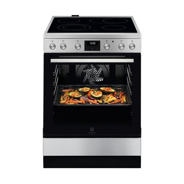 Electrolux LKR64024MX Inox Κουζίνα Κεραμική