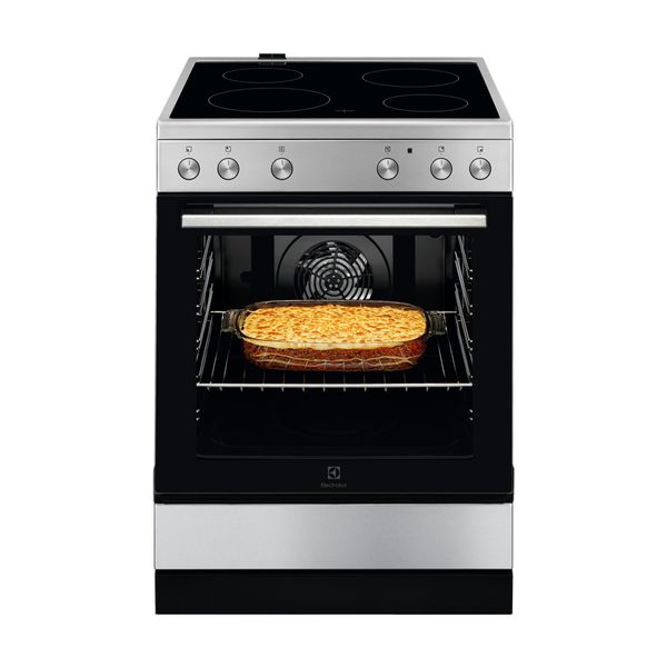 Electrolux LKR64001OX Inox Κουζίνα Κεραμική