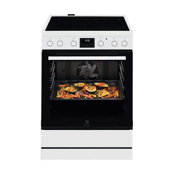 Electrolux LKR64022MW White Κουζίνα Κεραμική