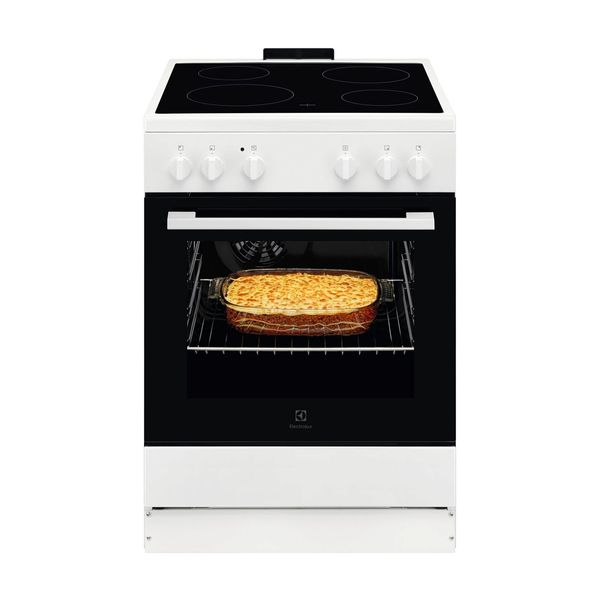 Electrolux LKR620003W White Κουζίνα Κεραμική