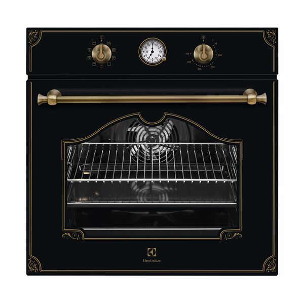 Electrolux OPEB2520R Retro Black Φούρνος Εντοιχιζόμενος