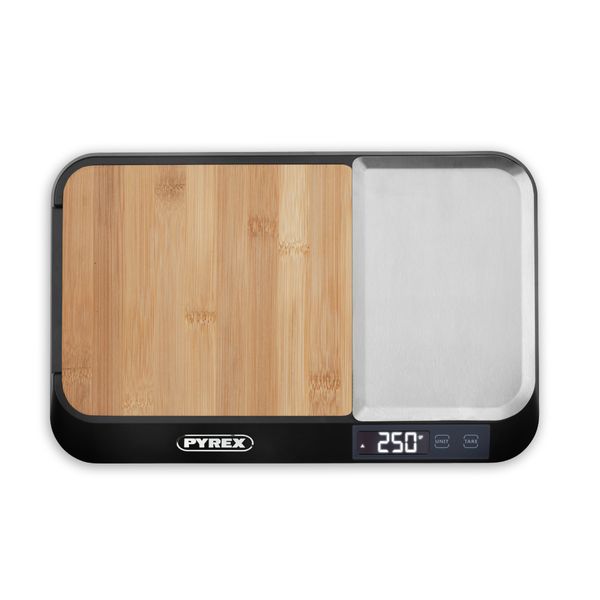 Pyrex SB760 Ξύλο Κοπής & Ζυγαριά Κουζίνας