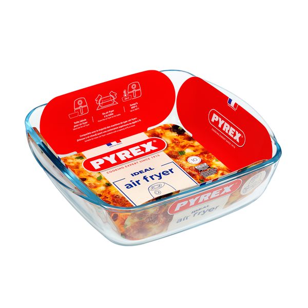 Pyrex Air Fryer 25x22cm Γυάλινο Ταψί