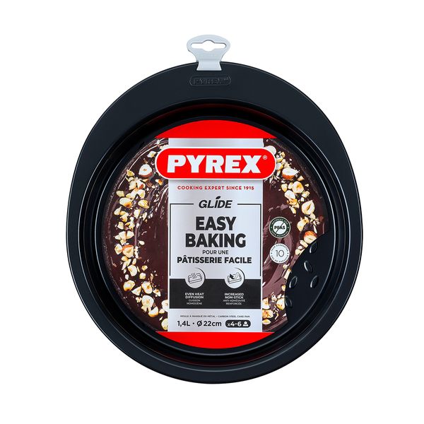 Pyrex Glide 25cm Στρογγυλή Φόρμα Κέικ