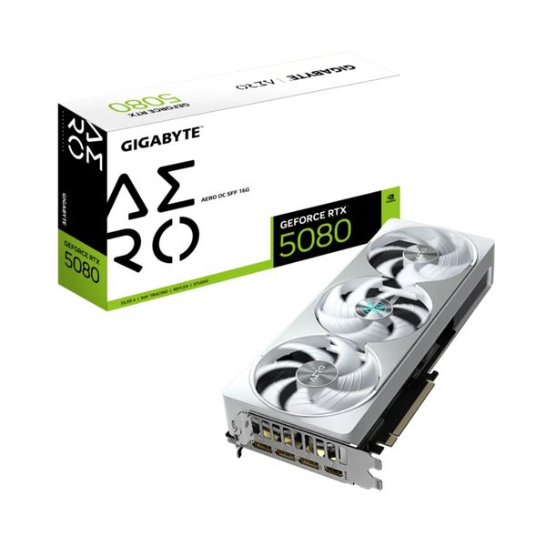 Gigabyte GeForce RTX 5080 Aero OC SFF 16G Κάρτα Γραφικών