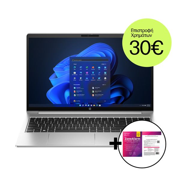 HP ProBook 450 G10 i5-1334U/16GB/512GB/Win 11 Pro με HP 3Y Onsite ( next business day) &amp ZoneAlarm Extreme Security Laptop