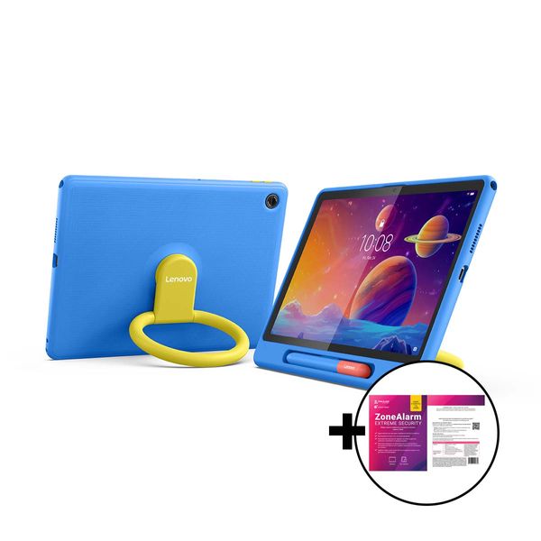 Lenovo Tab &amp Bumper Case 4GB/64GB Wi-Fi Grey &amp ZoneAlarm Extreme Security Tablet