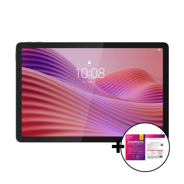 Lenovo Tab 10.1'' &amp Case 4GB/128GB LTE Grey &amp ZoneAlarm Extreme Security Tablet