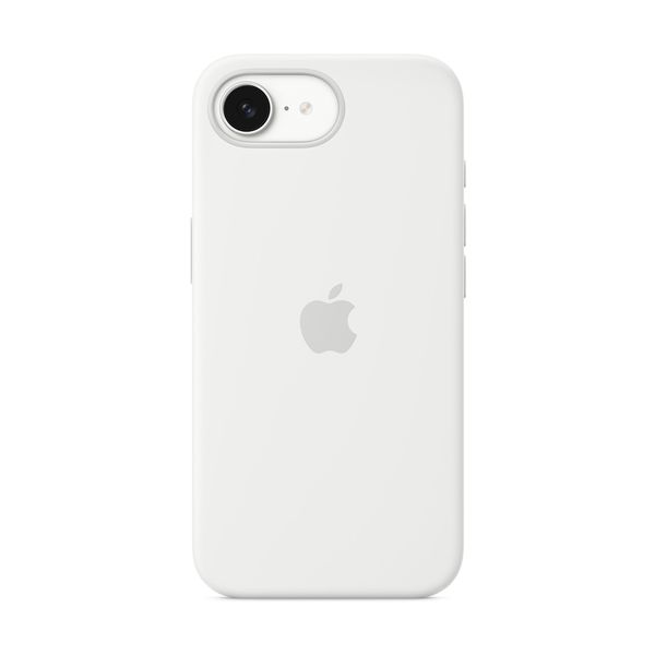Apple iPhone 16e Silicone Case White Θήκη Κινητού