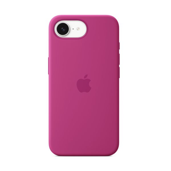 Apple iPhone 16e Silicone Case Fuchsia Θήκη Κινητού