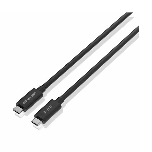 Logik USB C to USB C Male to Male 0.7m Καλώδιο