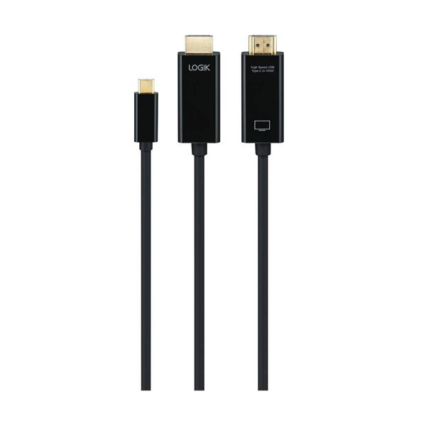 Logik USB C to HDMI 2m Καλώδιο