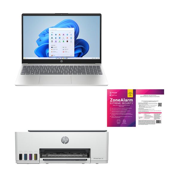 HP 15-FC0011NV R7-7730U/16GB/512GB &amp Smart Tank 580 &amp ZoneAlarm Extreme Security Set