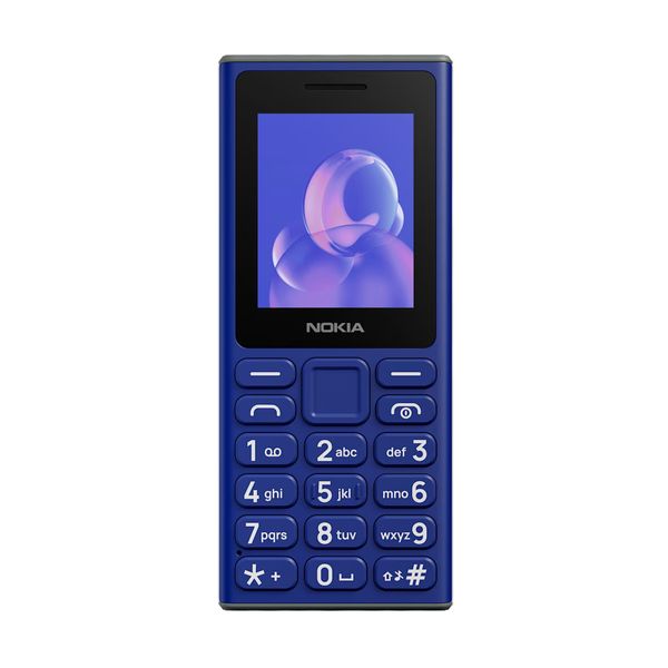 Nokia 105 (2024) Blue Κινητό Τηλέφωνο