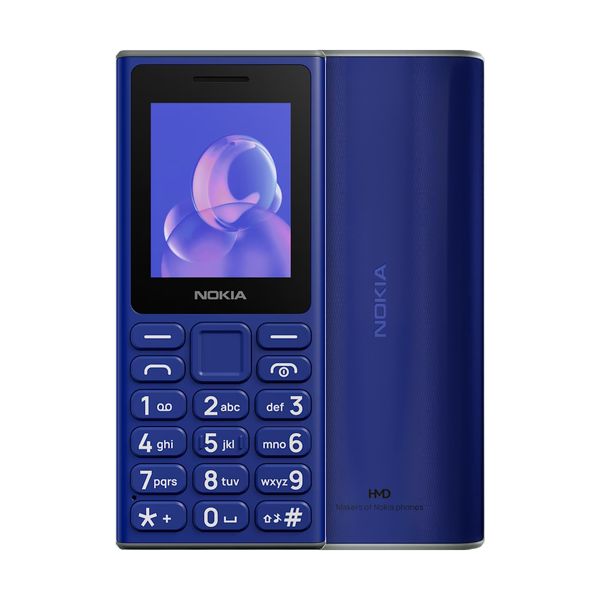 Nokia 105 (2024) Blue Κινητό Τηλέφωνο