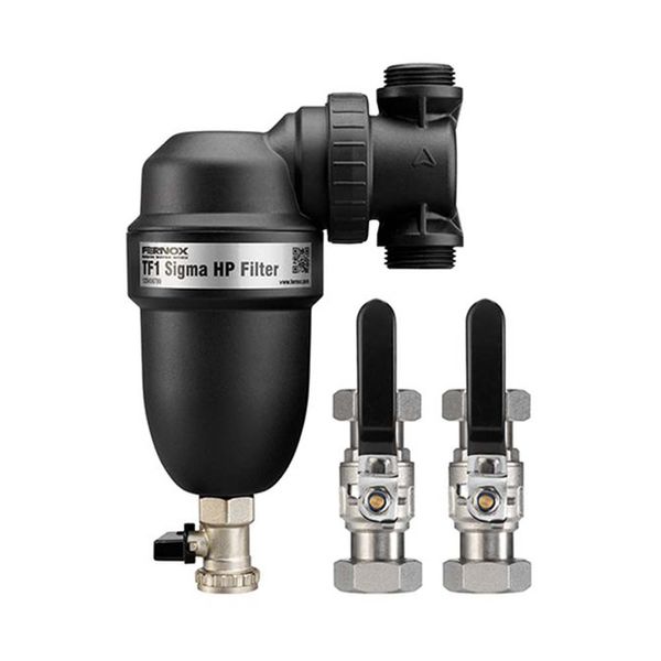 Fernox Διαχωριστής Σωματιδίων TF1 Heat Pump 1 1/2" με Βάνες CIM