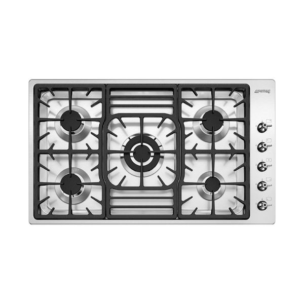 Smeg PGF95-4 Inox Εστίες Αερίου
