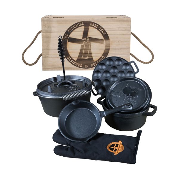 The Windmill Σετ Μαντεμένια Σκεύη 7τμχ