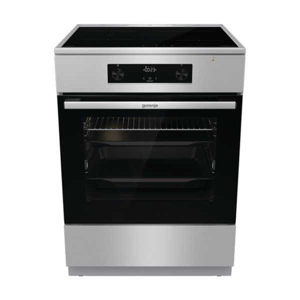 Gorenje GEIT6C60XPG Inox Κουζίνα Κεραμική Επαγωγική