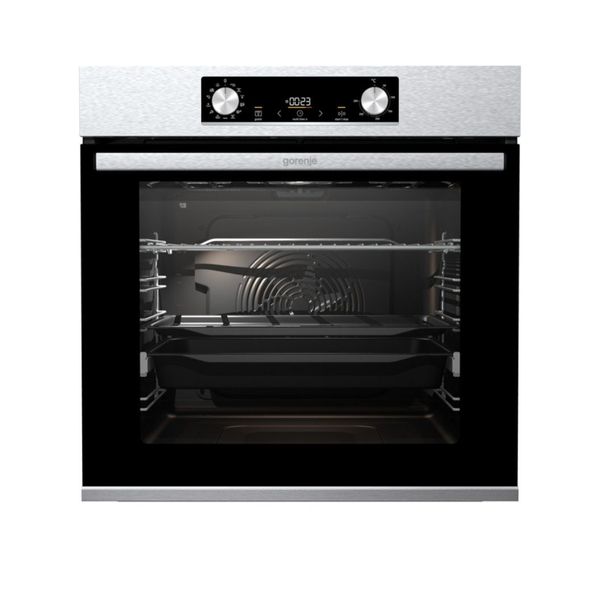 Gorenje BPS6737E14X Pyro Inox Φούρνος Εντοιχιζόμενος