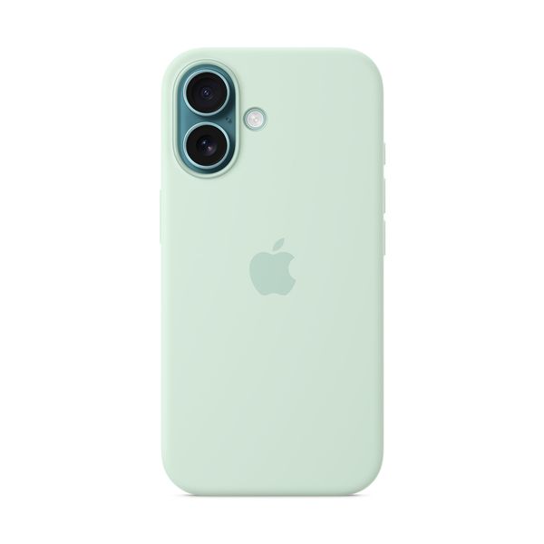 Apple iPhone 16 Silicone Case with MagSafe Aquamarine Θήκη Κινητού