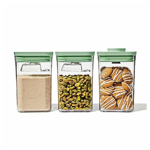Oxo Good Grips Pop 3 Τεμαχίων Σετ With Scoops Δοχείο Τροφίμων