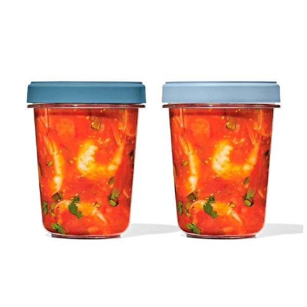 Oxo Good Grips Twist & Stack 32 Oz 2 τεμάχια Δοχείο Τροφίμων