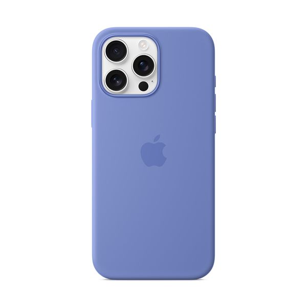 Apple iPhone 16 Pro Max Silicone Case with MagSafe Periwinkle Θήκη Κινητού