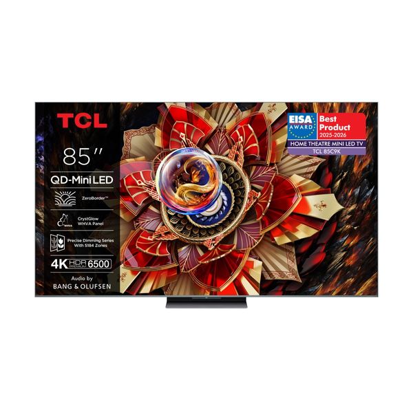 TCL QD Mini-LED 85C9K 85" Τηλεόραση Google TV 4K