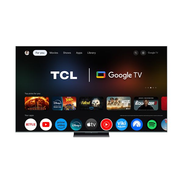 TCL QD Mini-LED 75C9K 75" Τηλεόραση Google TV 4K