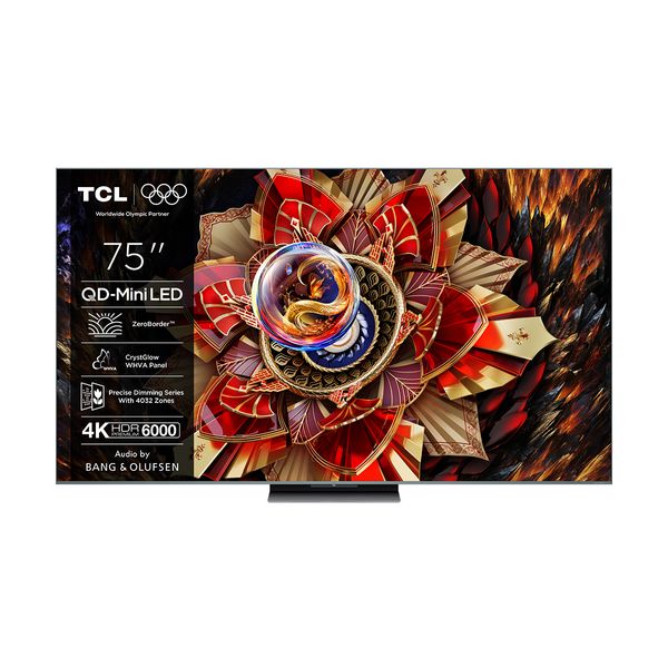 TCL QD Mini-LED 75C9K 75" Τηλεόραση Google TV 4K