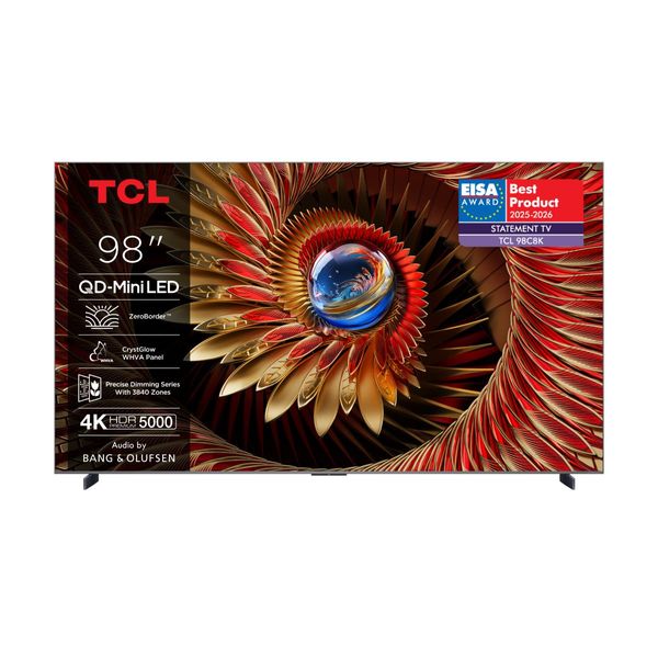 TCL QD Mini-LED 98C8K 98" Τηλεόραση Google TV 4K