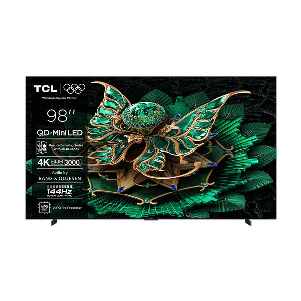 TCL QD Mini-LED 98C7K 98" Τηλεόραση Google TV 4K