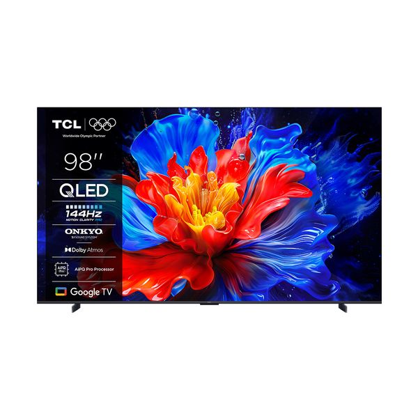 TCL QLED 98P8K 98" Τηλεόραση Google TV 4K